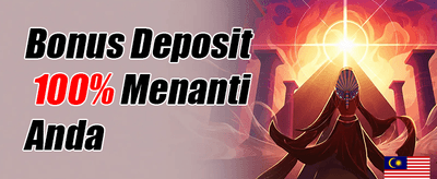 Bonus Selamat Datang 100% Luar Biasa